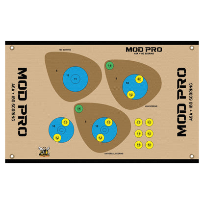 Morrell Yellow Jacket MOD Pro ASA and IBO Shooting Bullseyes w/Universal Scoring - Angler's Pro Tackle & Outdoors