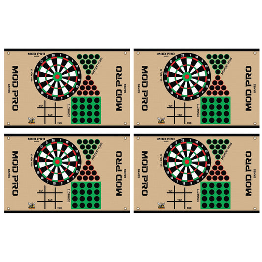 Morrell Yellow Jacket MOD Pro Games Wrap with Archery Pong Bullseye, 4 Pack, Tan - Angler's Pro Tackle & Outdoors