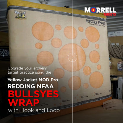 Morrell Yellow Jacket MOD Pro Redding NFAA Bullseyes Wrap w/ Hook & Loop, 2 Pack - Angler's Pro Tackle & Outdoors