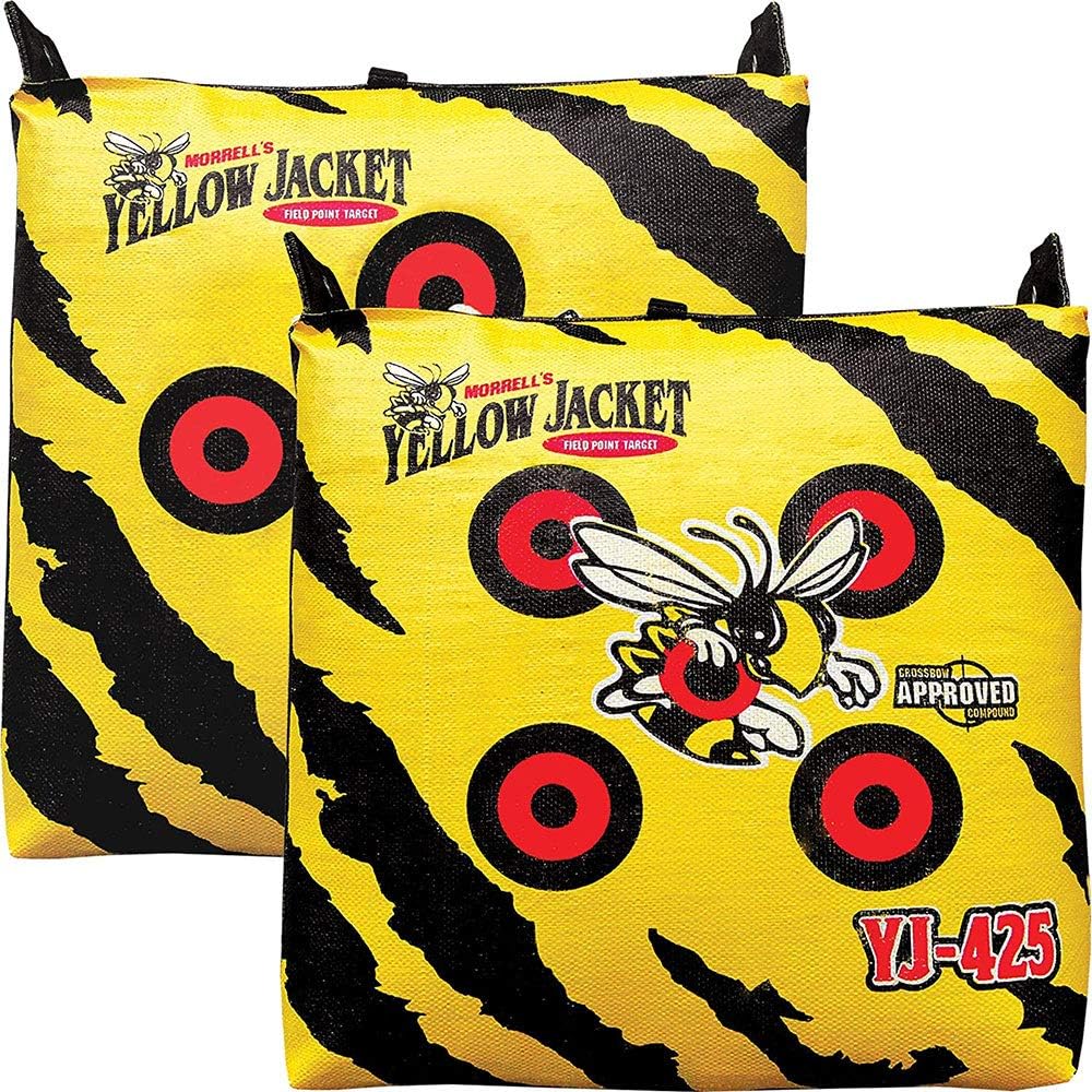 Morrell Yellow Jacket Outdoor Portable Field Point Archery Bag Target (2 Pack) - Angler's Pro Tackle & Outdoors