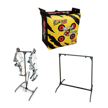 Morrell Yellow Jacket Outdoor Target with HME Products Target Stand & Bow Holder - Angler's Pro Tackle & Outdoors