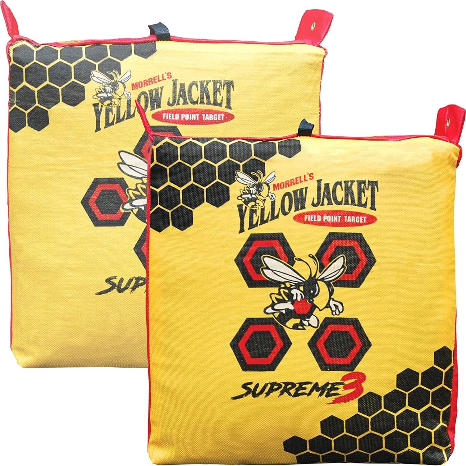 Morrell Yellow Jacket Supreme 3 28 Pound Field Point Archery Bag Target (2 Pack) - Angler's Pro Tackle & Outdoors