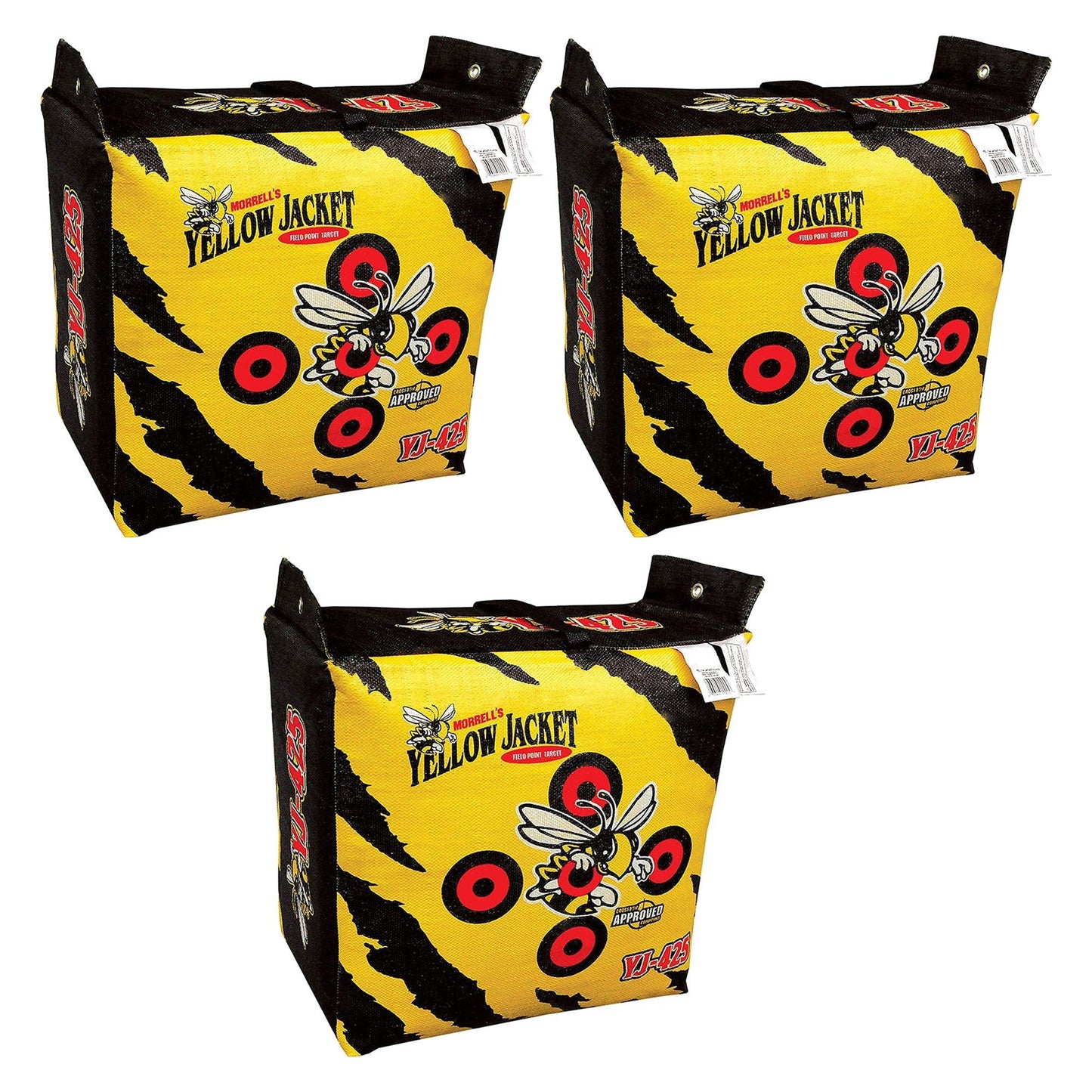 Morrell Yellow Jacket YJ - 425 Portable Field Point Archery Bag Target, 3 Pack - Angler's Pro Tackle & Outdoors