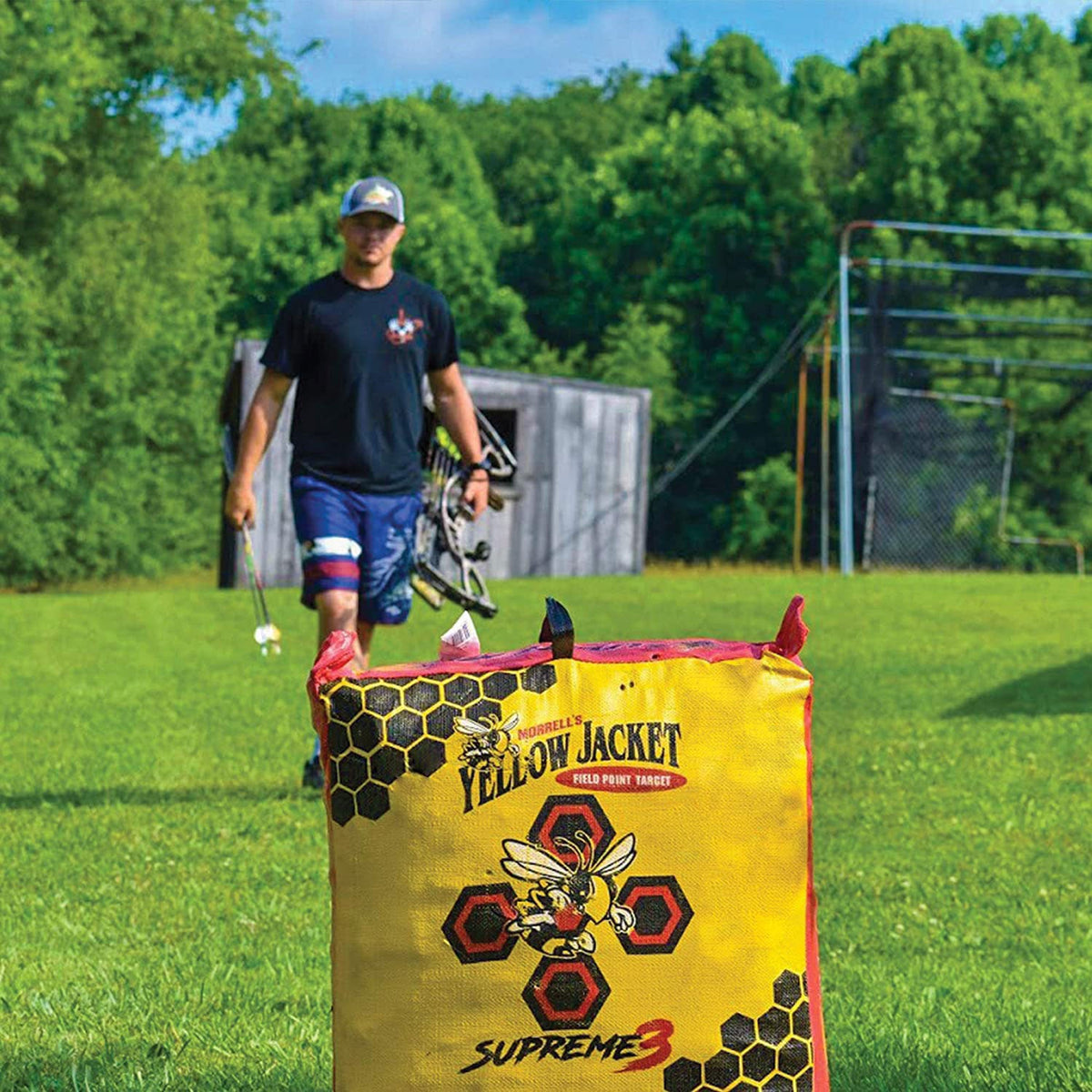 Morrell Yellow Jacket Supreme 3 28 Pound Field Point Archery Bag Target (3 Pack)