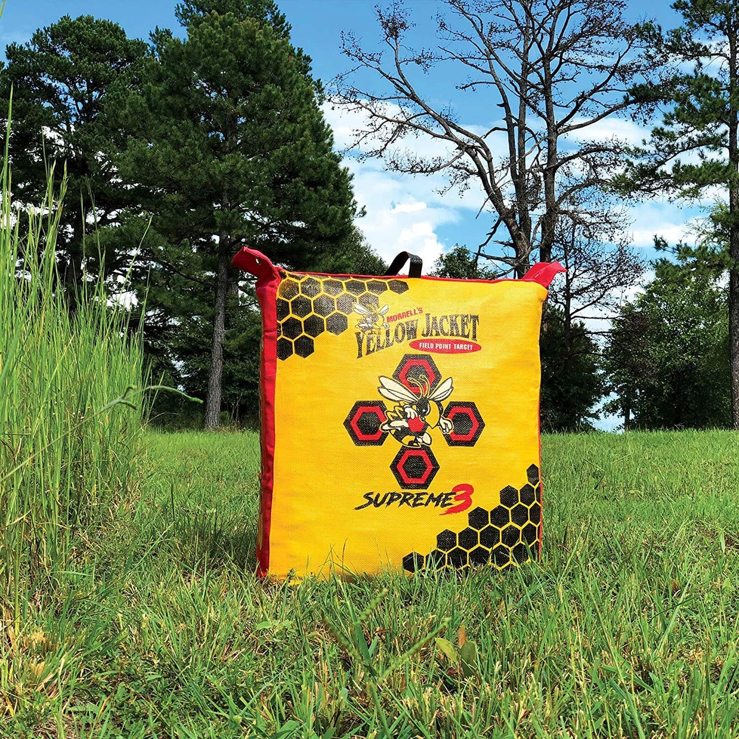Morrell Yellow Jacket Supreme 3 28 Pound Field Point Archery Bag Target (3 Pack)