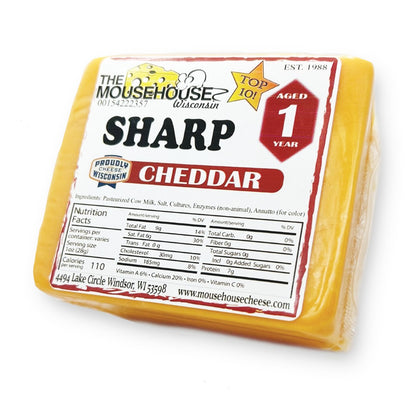 Mousehouse Cheesehaus 1 Year Sharp Cheddar - Angler's Pro Tackle & Outdoors