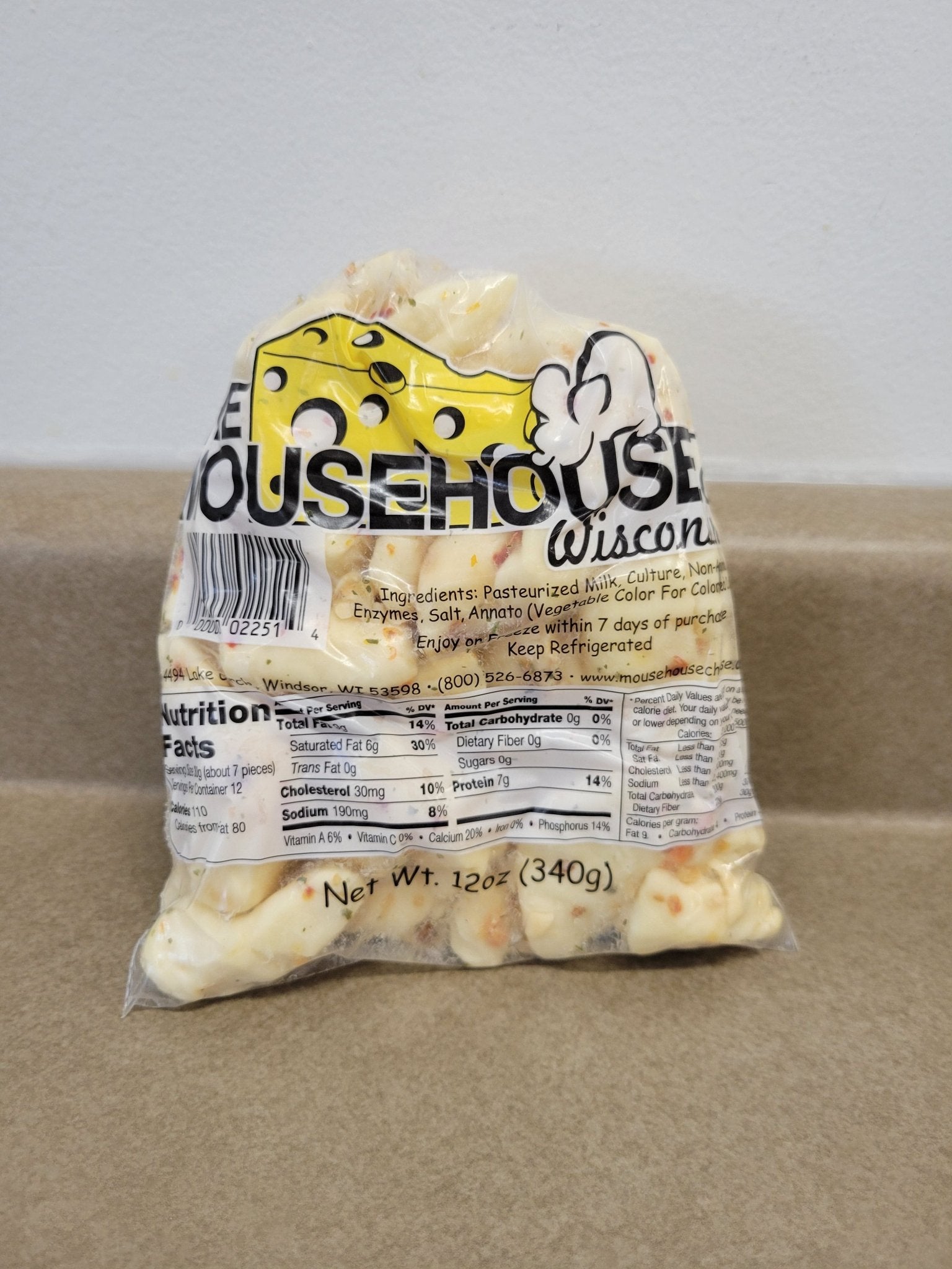 Mousehouse Cheesehaus 12oz Cheddar Curd - Angler's Pro Tackle & Outdoors