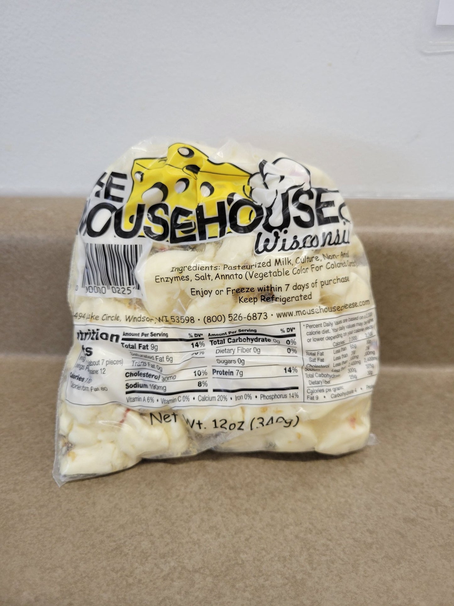 Mousehouse Cheesehaus 12oz Cheddar Curd - Angler's Pro Tackle & Outdoors