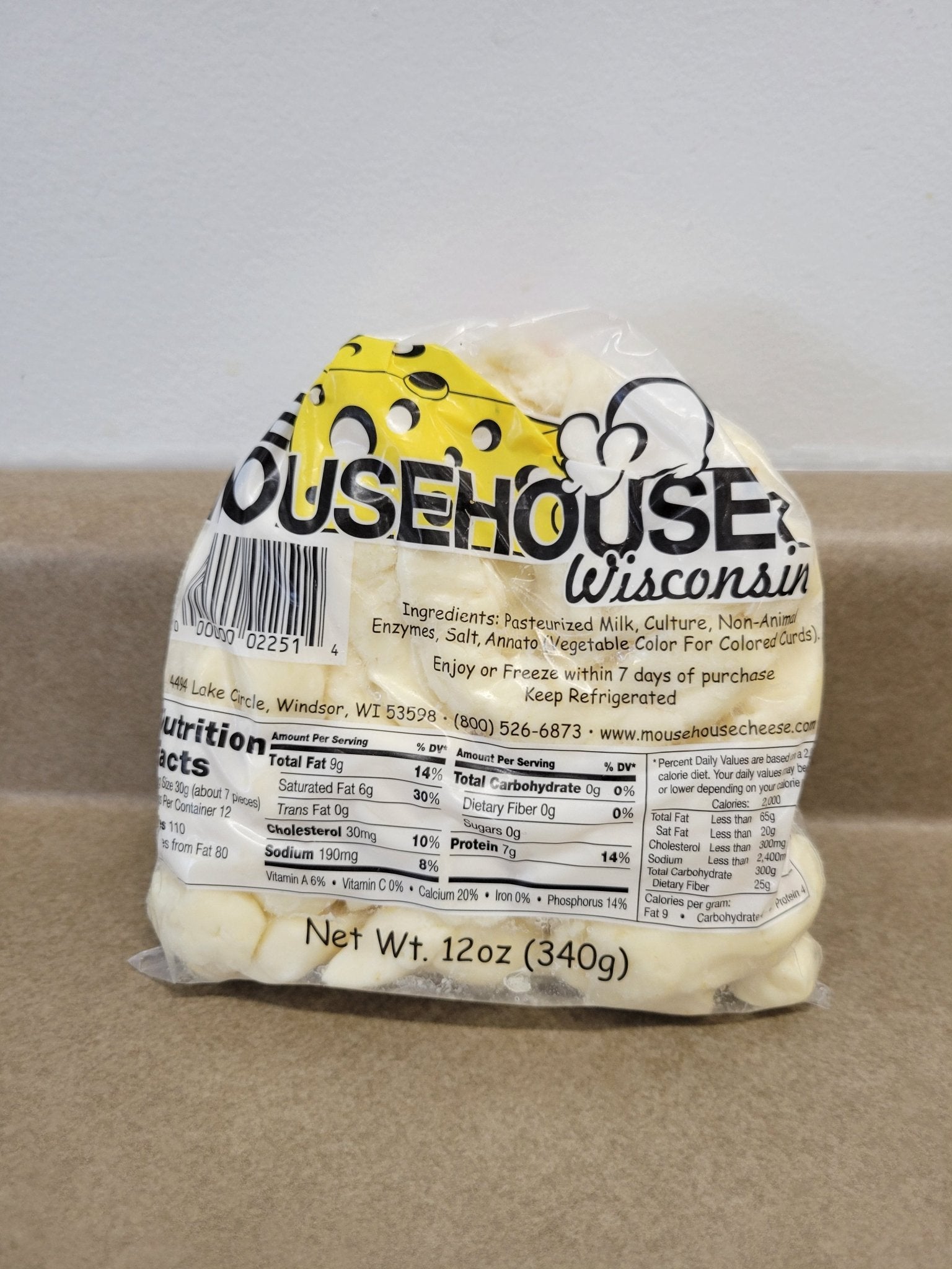 Mousehouse Cheesehaus 12oz Cheddar Curd - Angler's Pro Tackle & Outdoors