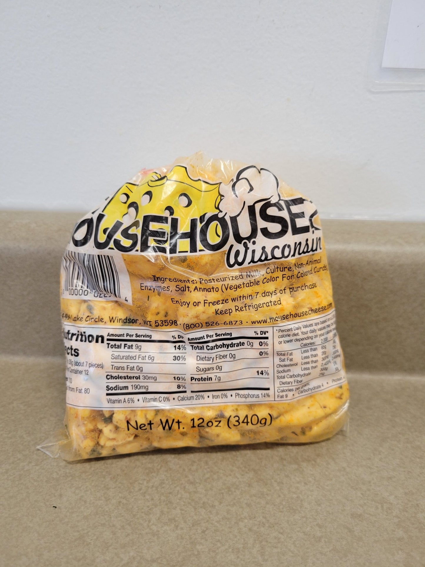 Mousehouse Cheesehaus 12oz Cheddar Curd - Angler's Pro Tackle & Outdoors