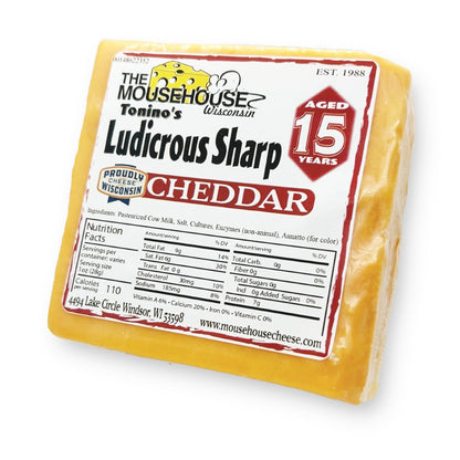 Mousehouse Cheesehaus 15 Year Old Ludicrous Sharp Cheddar - Angler's Pro Tackle & Outdoors