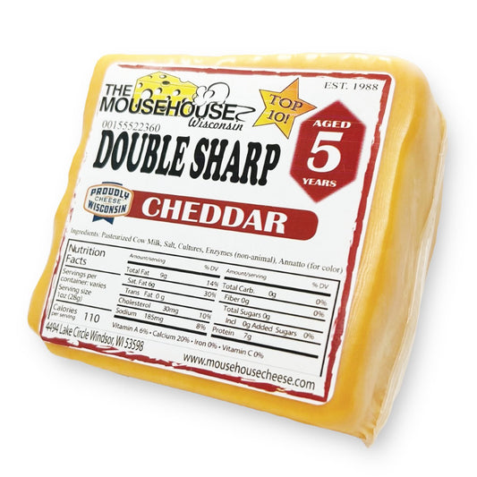 Mousehouse Cheesehaus 5 Year Old Double Sharp Cheddar - Angler's Pro Tackle & Outdoors