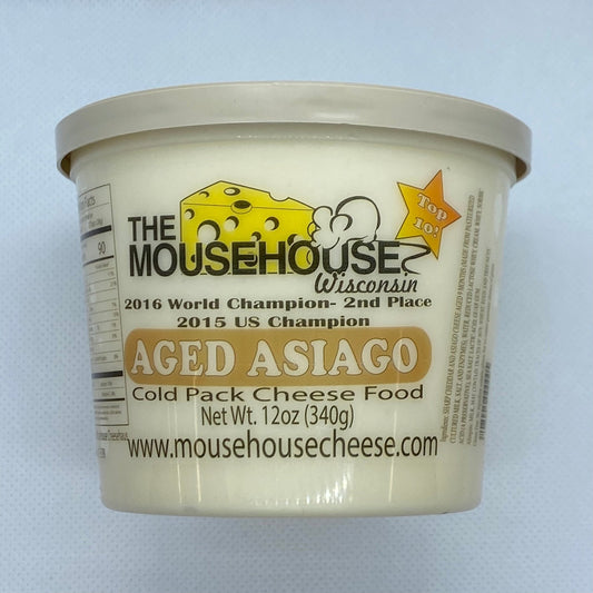 Mousehouse Cheesehaus Aged Asiago Cheddar Spread, 12 oz - Angler's Pro Tackle & Outdoors