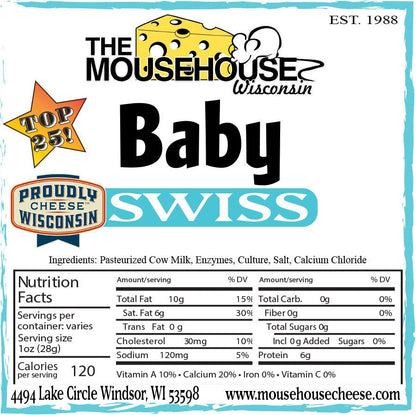 Mousehouse Cheesehaus Baby Swiss - Angler's Pro Tackle & Outdoors