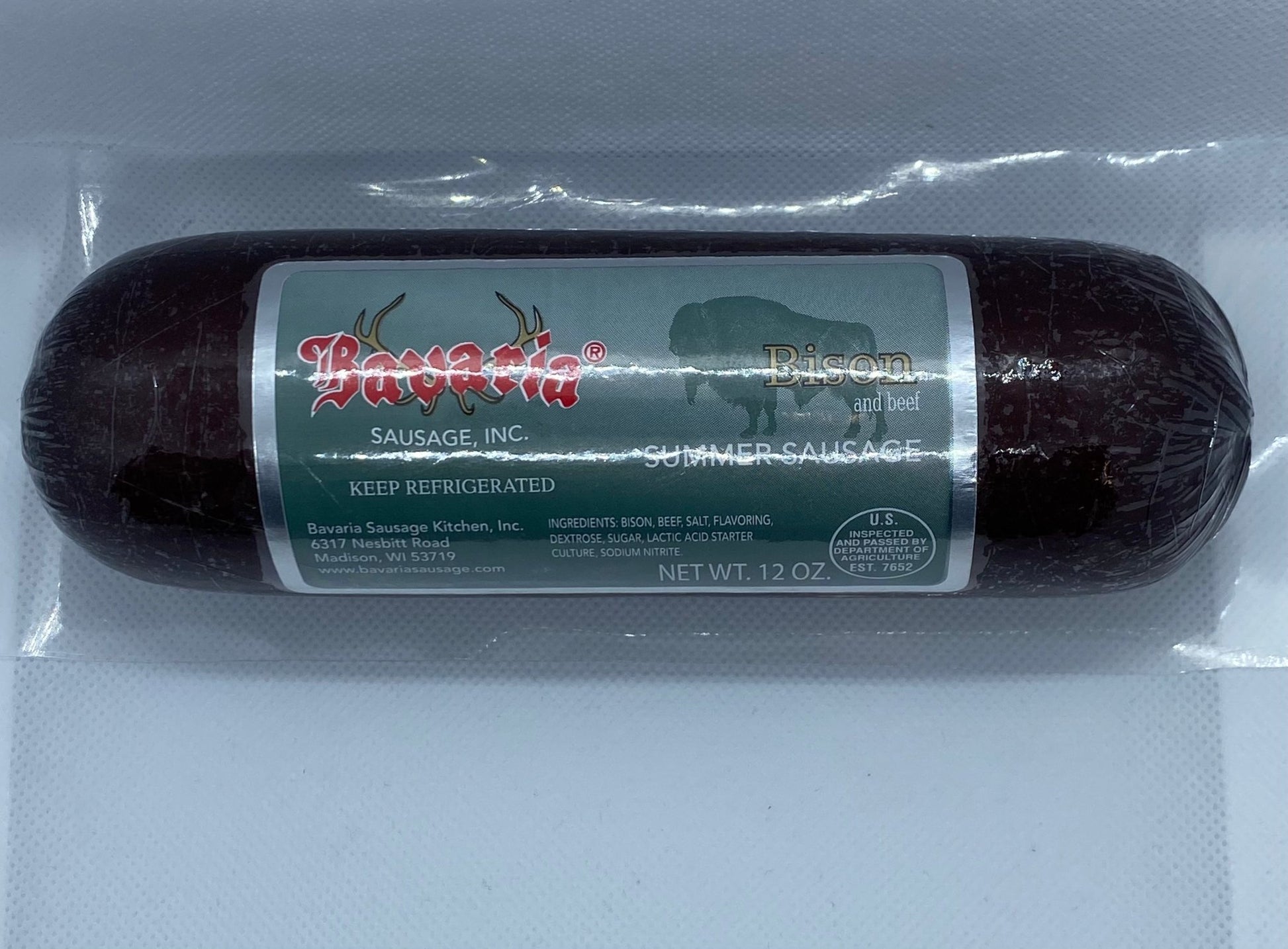 Mousehouse Cheesehaus Bavaria Bison Summer Sausage - Angler's Pro Tackle & Outdoors