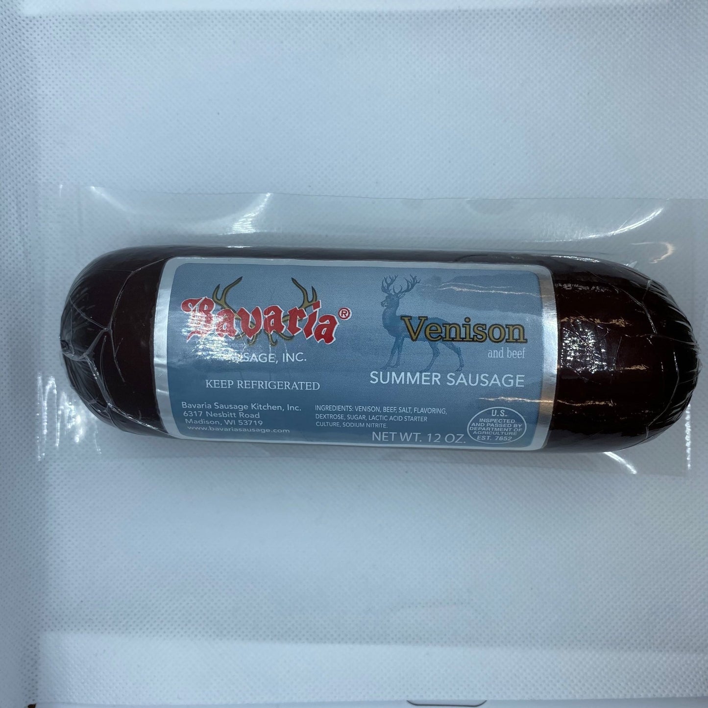 Mousehouse Cheesehaus Bavaria Venison Summer Sausage - Angler's Pro Tackle & Outdoors