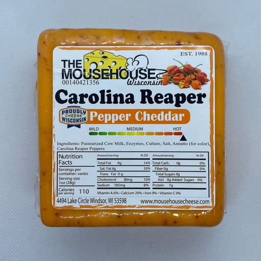 Mousehouse Cheesehaus Carolina Reaper Pepper Cheddar - Angler's Pro Tackle & Outdoors