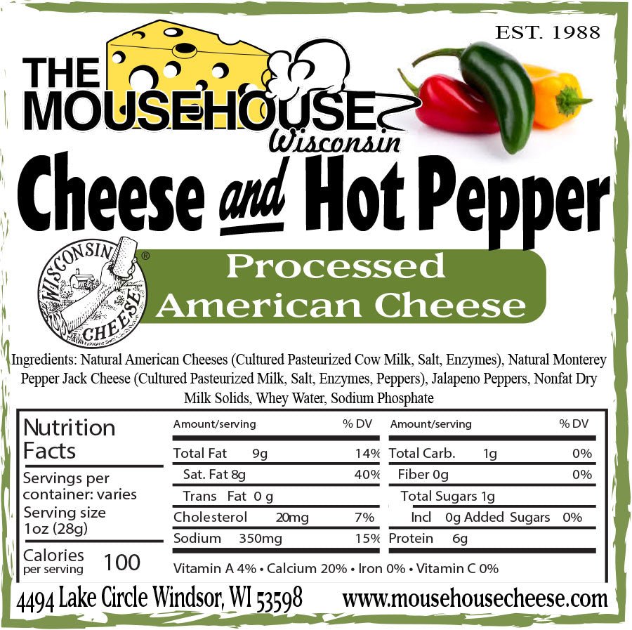 Mousehouse Cheesehaus Cheese and Hot Pepper - Angler's Pro Tackle & Outdoors