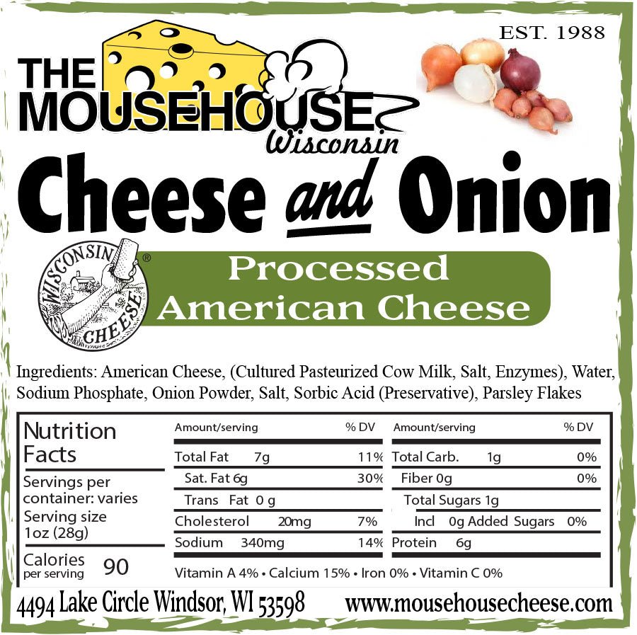 Mousehouse Cheesehaus Cheese and Onion - Angler's Pro Tackle & Outdoors