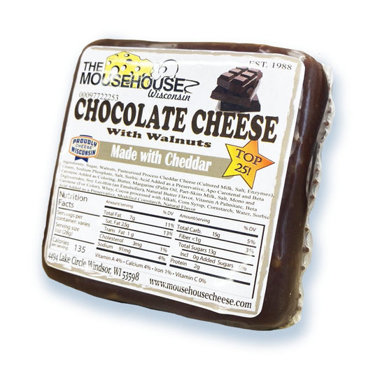 Mousehouse Cheesehaus Chocolate Cheese with Walnuts - Angler's Pro Tackle & Outdoors