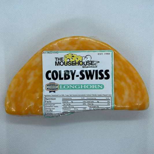 Mousehouse Cheesehaus Colby Swiss, Approx wt. 12oz - Angler's Pro Tackle & Outdoors