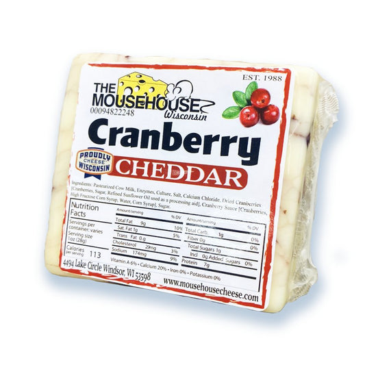 Mousehouse Cheesehaus Cranberry Cheddar - Angler's Pro Tackle & Outdoors