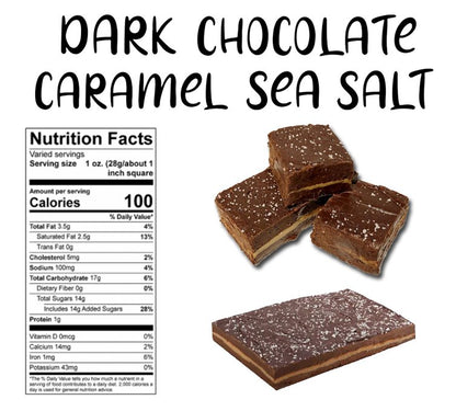 Mousehouse Cheesehaus Dark Chocolate Caramel Sea Salt Fudge (1/2 Pound) - Angler's Pro Tackle & Outdoors