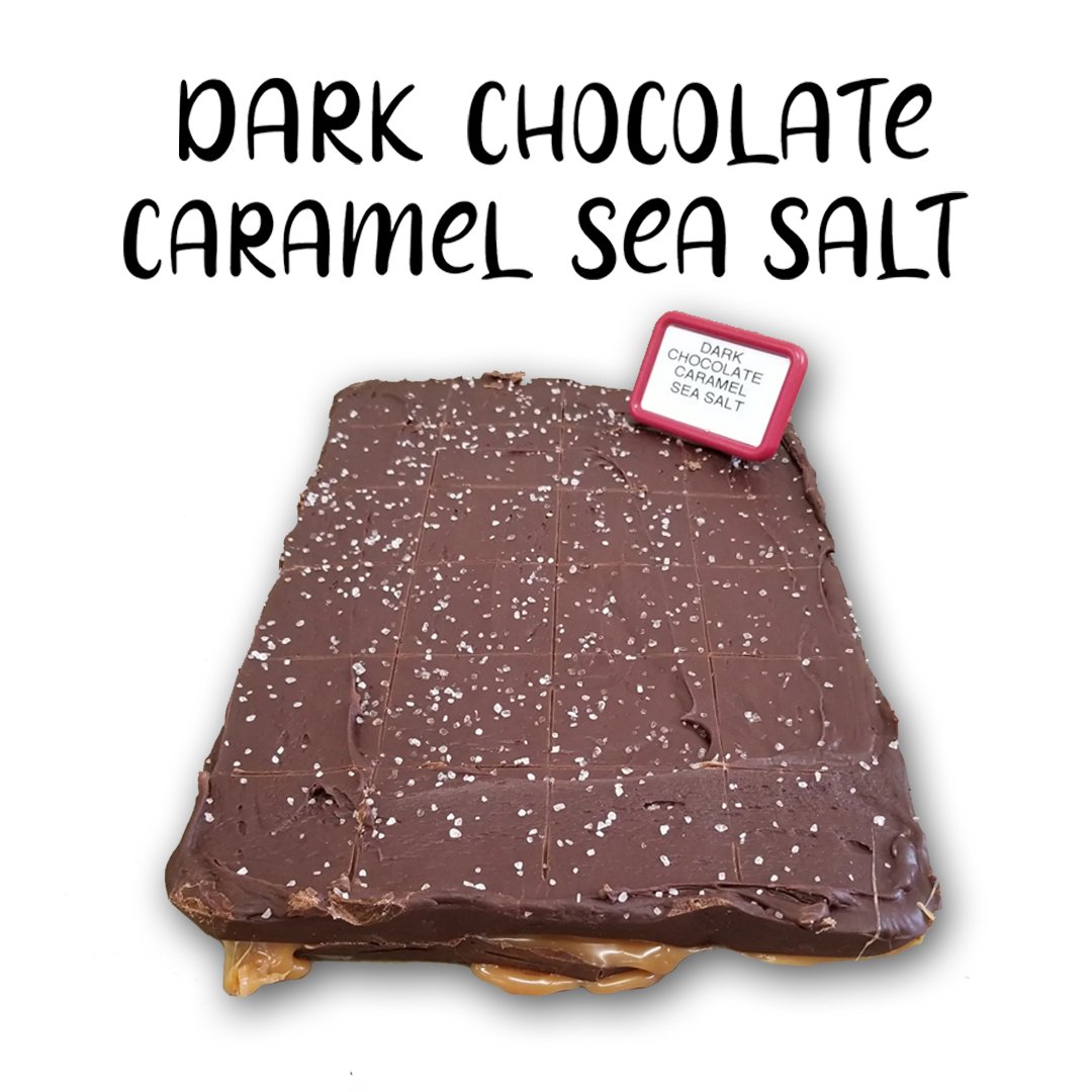 Mousehouse Cheesehaus Dark Chocolate Caramel Sea Salt Fudge (1/2 Pound) - Angler's Pro Tackle & Outdoors