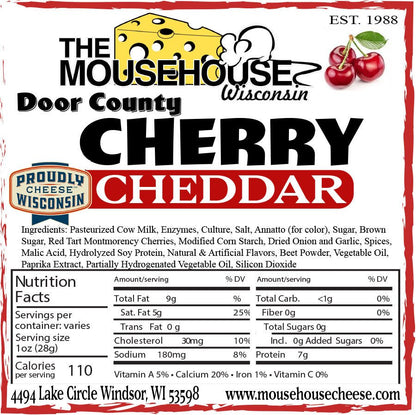 Mousehouse Cheesehaus Door County Cherry Cheddar - Angler's Pro Tackle & Outdoors