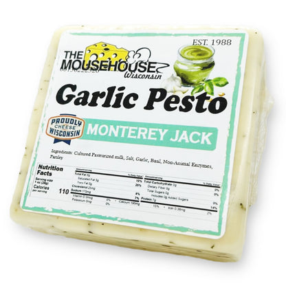 Mousehouse Cheesehaus Garlic Pesto Monterey Jack - Angler's Pro Tackle & Outdoors