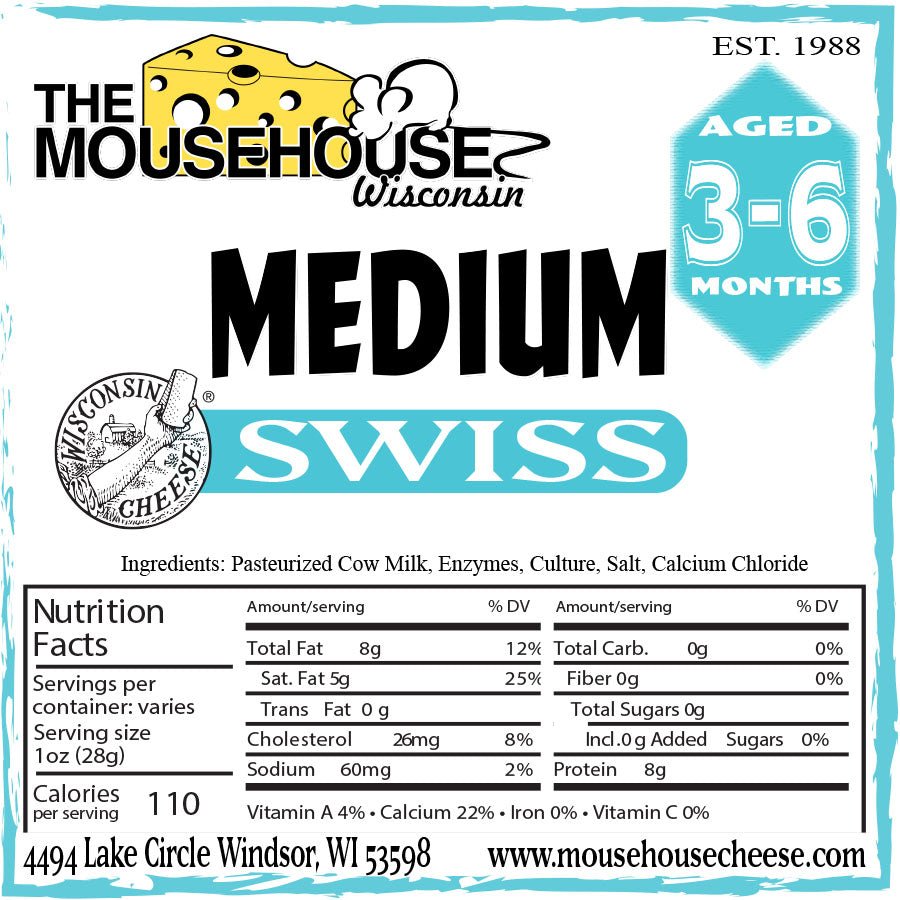 Mousehouse Cheesehaus Medium Swiss - Angler's Pro Tackle & Outdoors