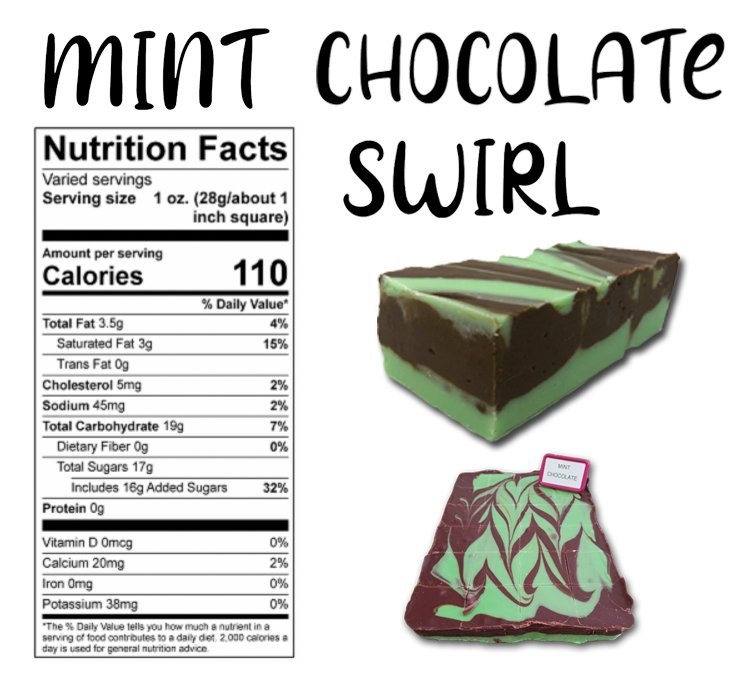 Mousehouse Cheesehaus Mint Chocolate Swirl Fudge (1/2 Pound) - Angler's Pro Tackle & Outdoors