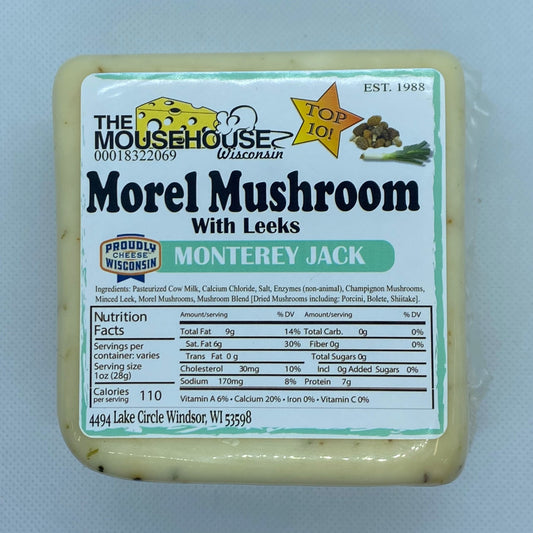 Mousehouse Cheesehaus Morel Mushroom with Leeks Monterey Jack - Angler's Pro Tackle & Outdoors