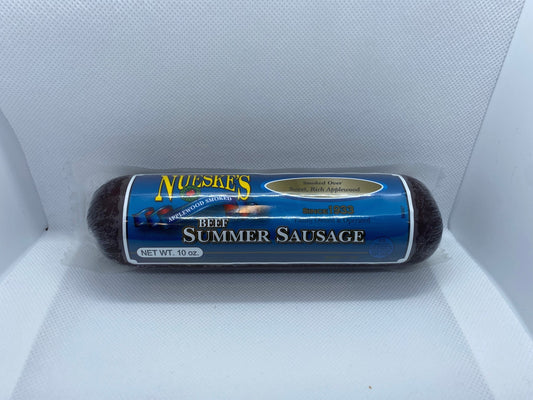 Mousehouse Cheesehaus Nueske's Beef Summer Sausage, 10 oz - Angler's Pro Tackle & Outdoors