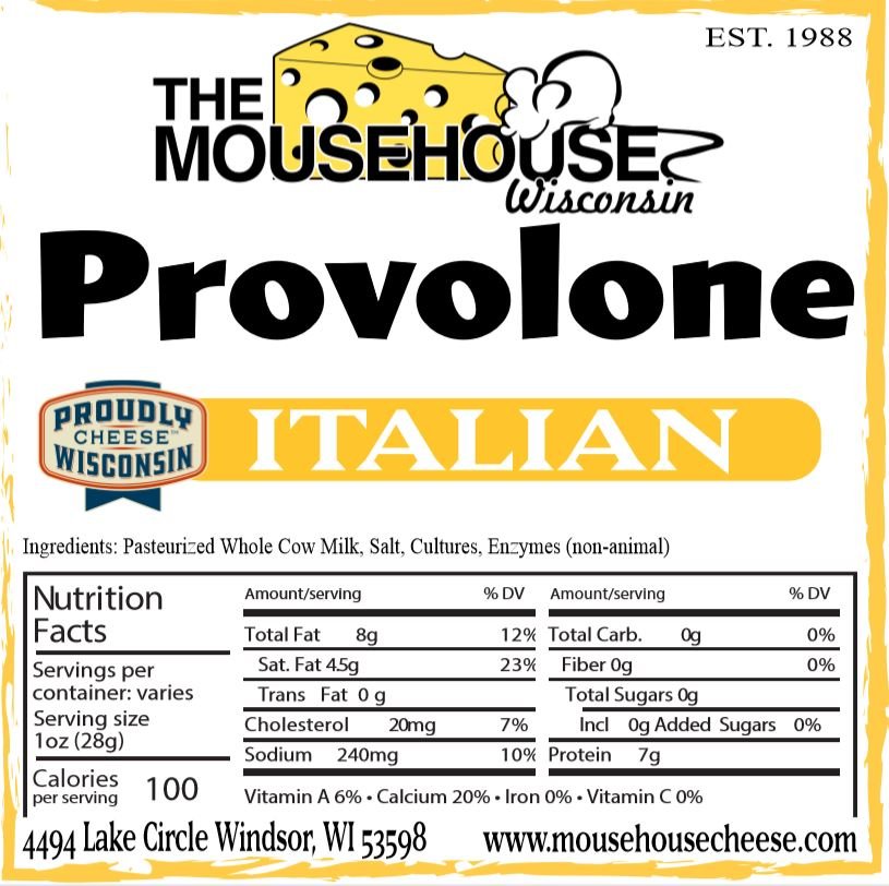 Mousehouse Cheesehaus Provolone - Angler's Pro Tackle & Outdoors