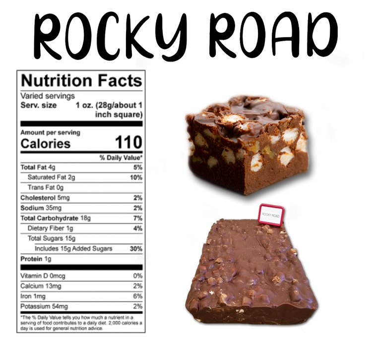 Mousehouse Cheesehaus Rocky Road Fudge (1/2 Pound) - Angler's Pro Tackle & Outdoors