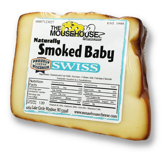 Mousehouse Cheesehaus Smoked Baby Swiss - Angler's Pro Tackle & Outdoors