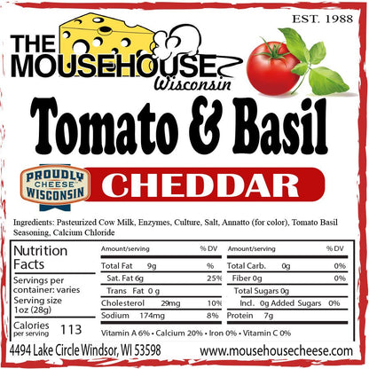 Mousehouse Cheesehaus Tomato & Basil Cheddar - Angler's Pro Tackle & Outdoors