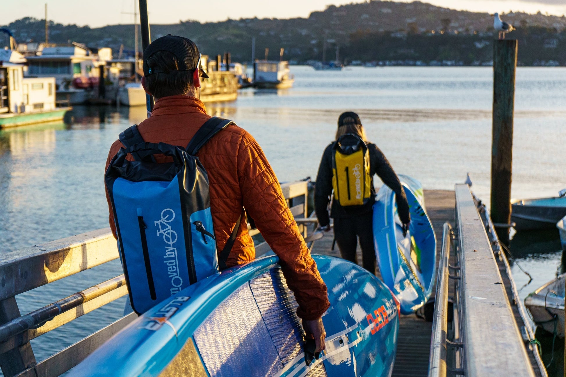 Moved By Bikes Dry Bag Backpack - Angler's Pro Tackle & Outdoors