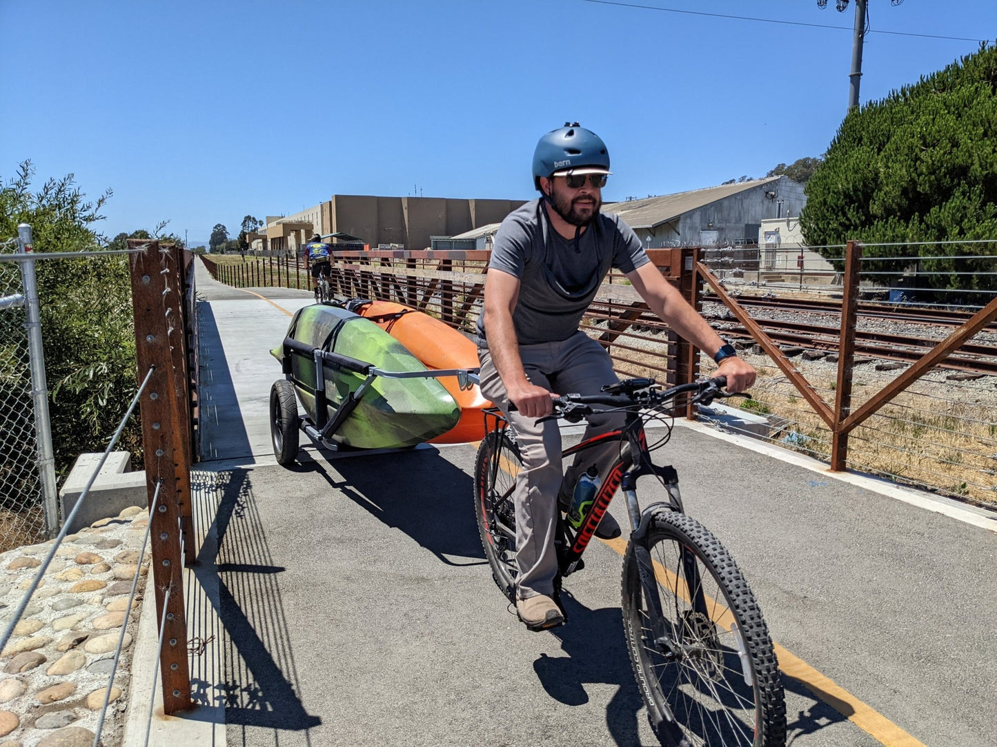 Moved By Bikes Paddleboard and Kayak Trailer - Angler's Pro Tackle & Outdoors