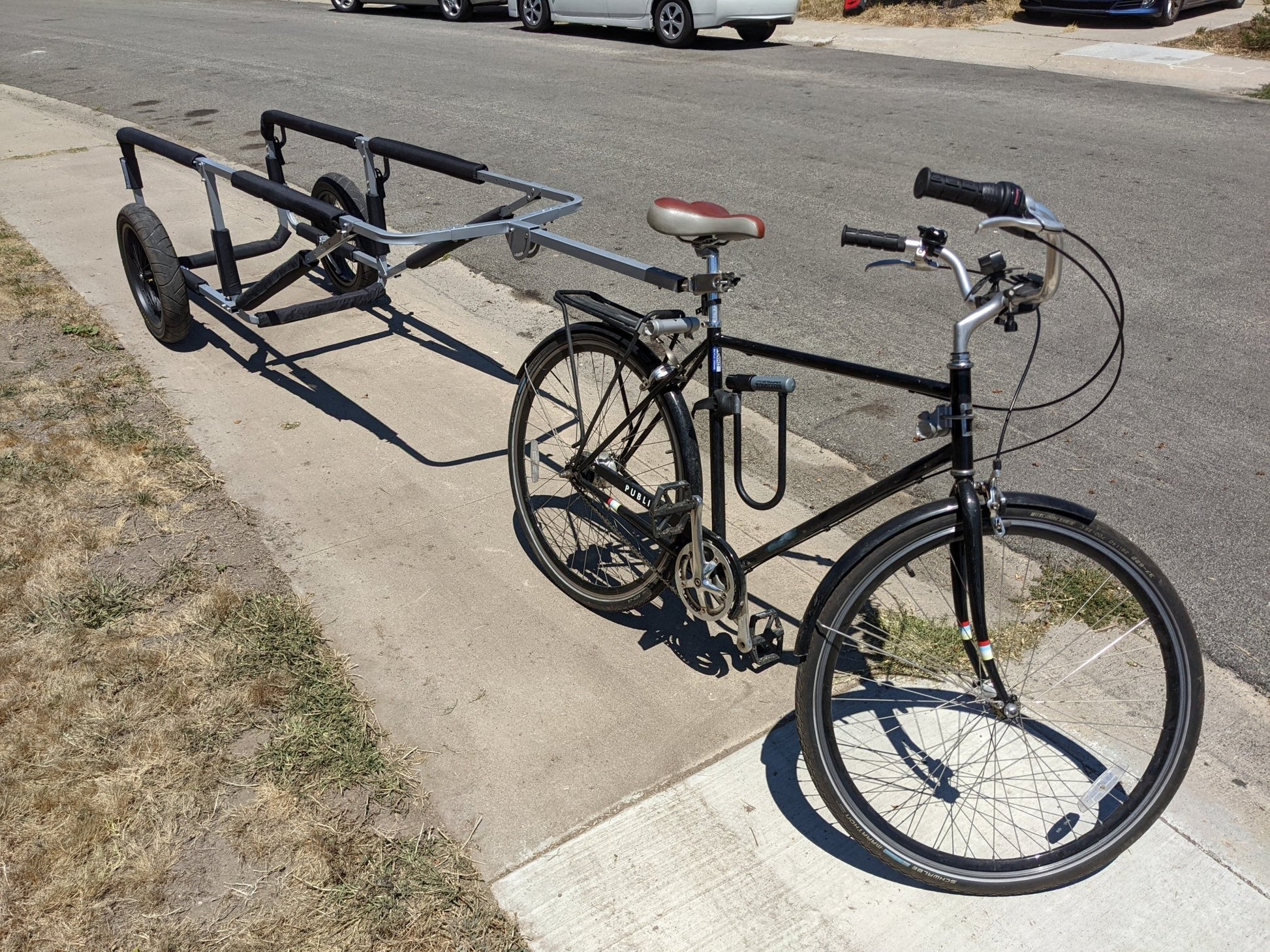 Moved By Bikes Paddleboard and Kayak Trailer - Angler's Pro Tackle & Outdoors