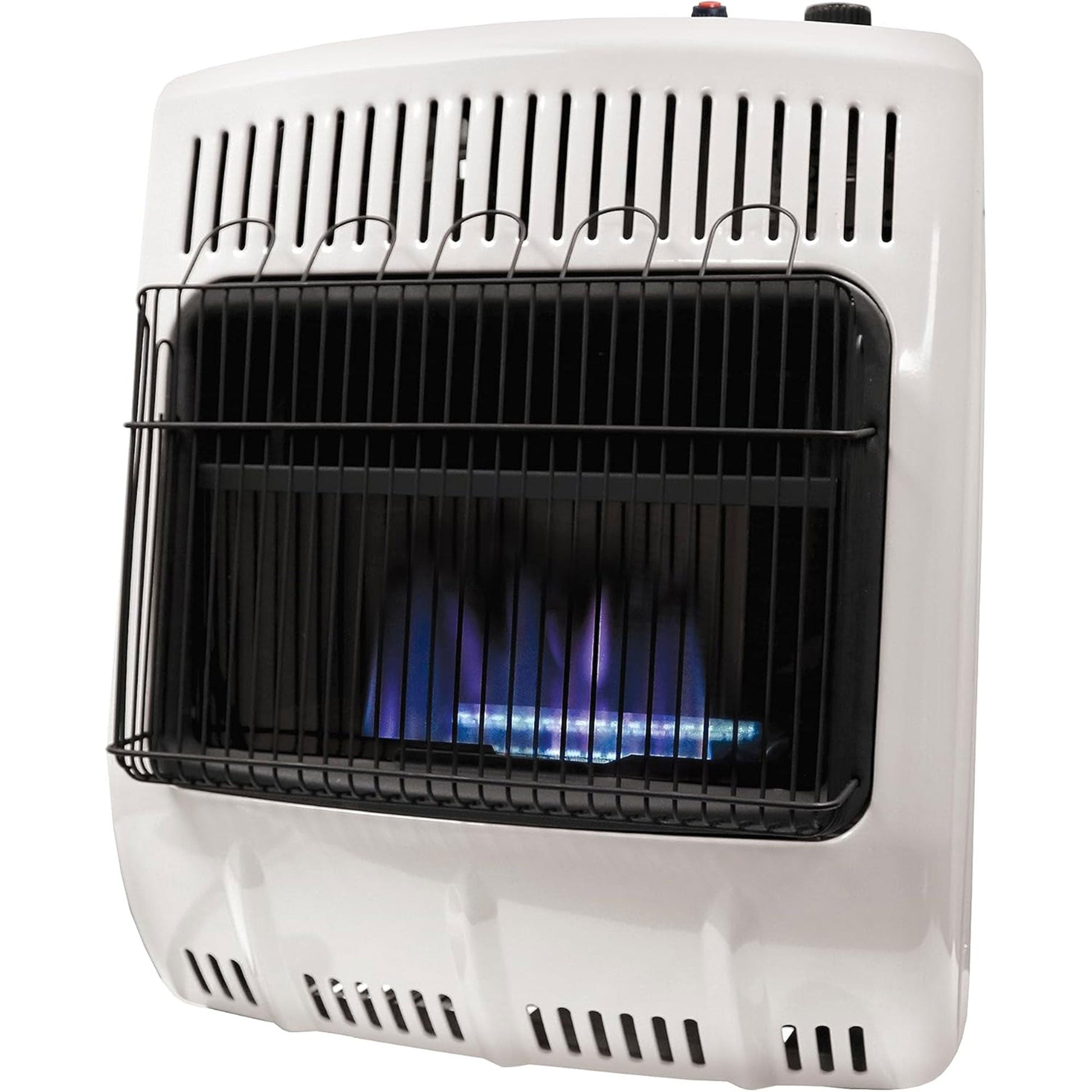 Mr. Heater 20,000 BTU Blue Flame Vent - Free Wall Heater, Covers 700 Sq. Ft, White - Angler's Pro Tackle & Outdoors