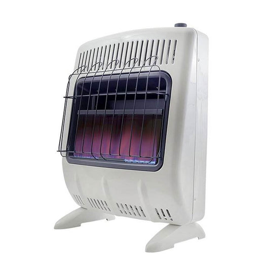 Mr. Heater 20000 BTU Vent Free Blue Flame Natural Gas Indoor Outdoor Space Heater - Angler's Pro Tackle & Outdoors