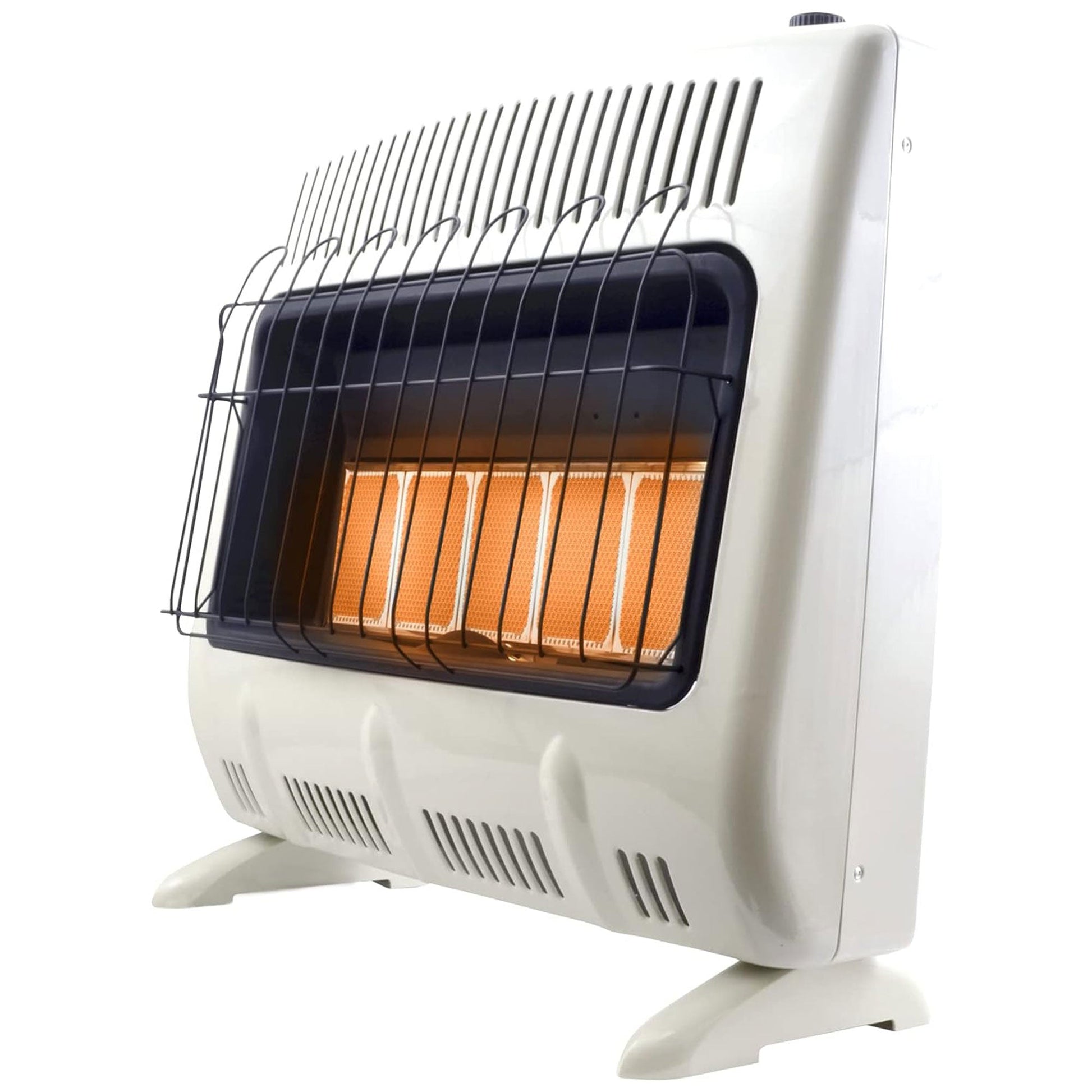 Mr. Heater 30,000 BTU Vent Free Radiant Dual Fuel Heater with Thermostat Control - Angler's Pro Tackle & Outdoors