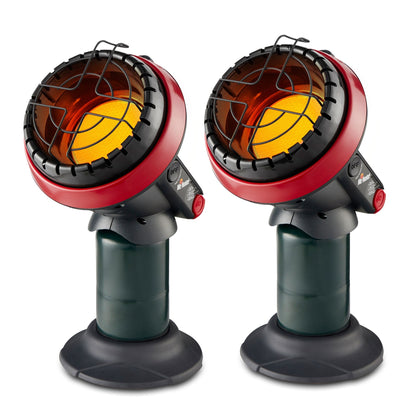 Mr. Heater 3800 BTU Indoor/Outdoor Portable Little Buddy Propane Heater (2 Pack) - Angler's Pro Tackle & Outdoors