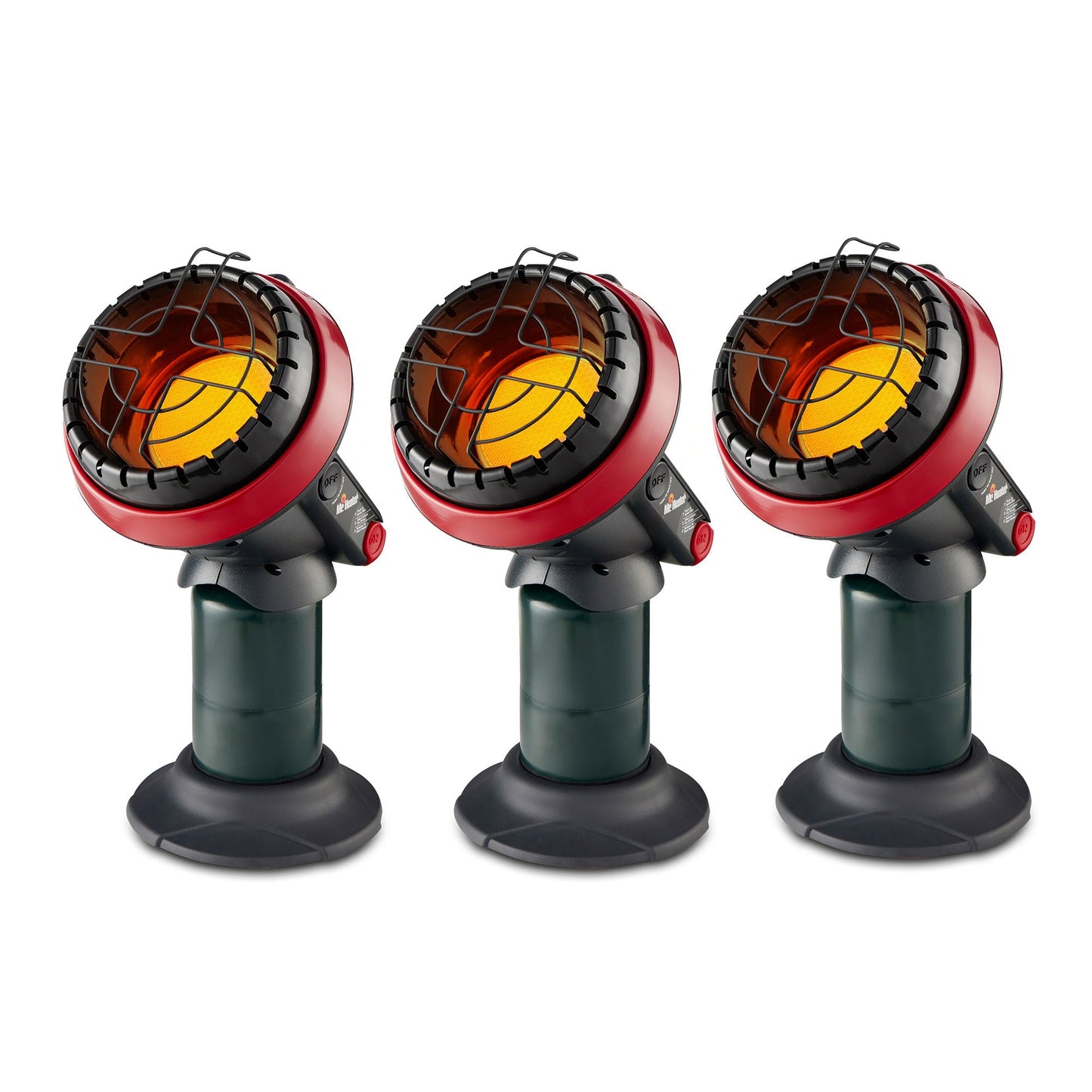 Mr. Heater 3800 BTU Indoor/Outdoor Portable Little Buddy Propane Heater (3 Pack) - Angler's Pro Tackle & Outdoors