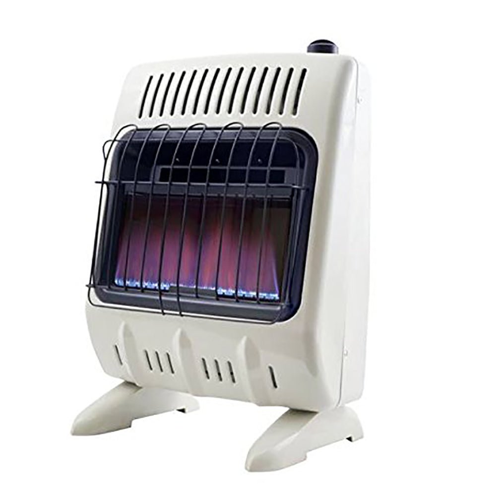 Mr. Heater Vent Free 10,000 BTU Blue Flame Multi Indoor Safe Propane Heater, Tan - Angler's Pro Tackle & Outdoors