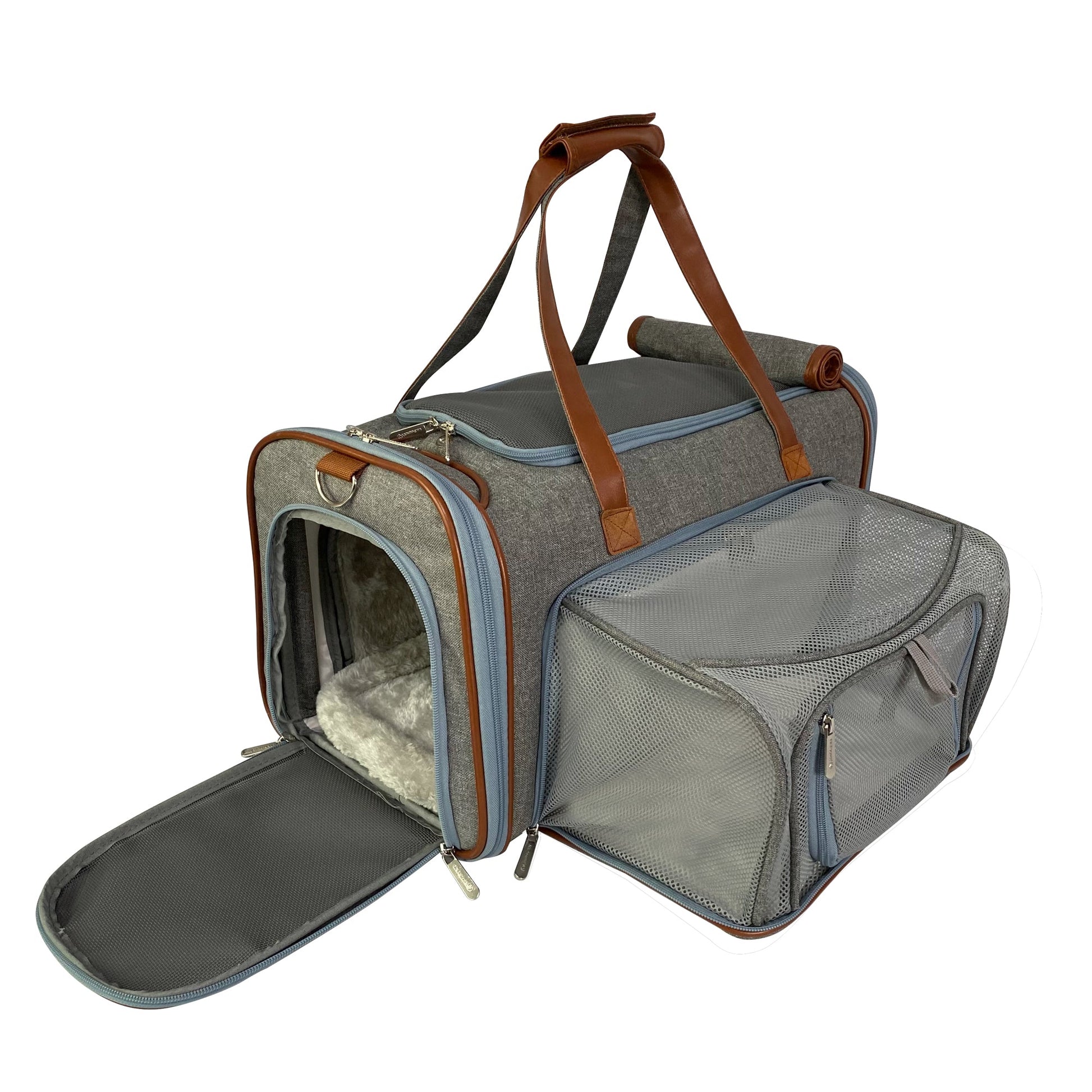 Mr. Peanut's Gold Series Big Apple XL Size Airline Compliant Double Expandable Pet Carrier - Angler's Pro Tackle & Outdoors