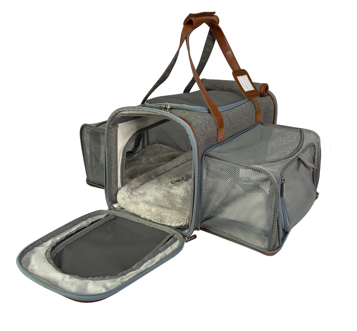 Mr. Peanut's Gold Series Big Apple XL Size Airline Compliant Double Expandable Pet Carrier - Angler's Pro Tackle & Outdoors