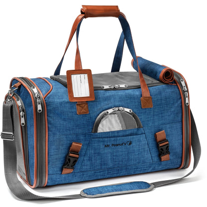 Mr. Peanut's Gold Series Standard Size Airline Compliant Pet Carrier - Angler's Pro Tackle & Outdoors